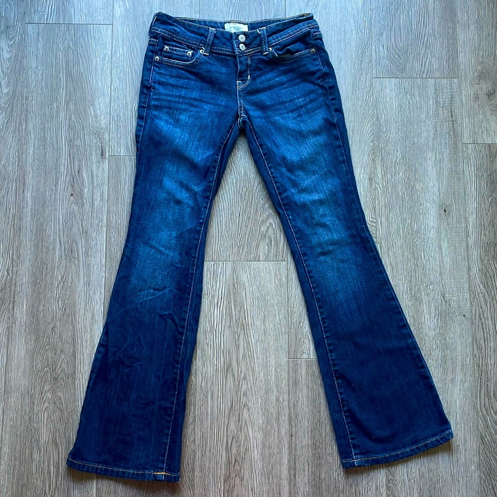 aéropostale Navy blue flare jeans